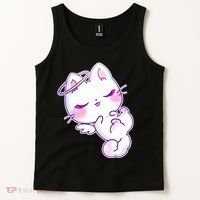 Cute Kitten Angel Tank Top thumb 2