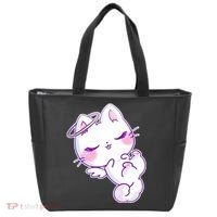 Cute Kitten Angel Tote Bag thumb 0