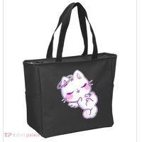 Cute Kitten Angel Tote Bag thumb 2