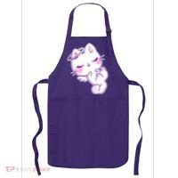 Cute Kitten Angel Apron thumb 0