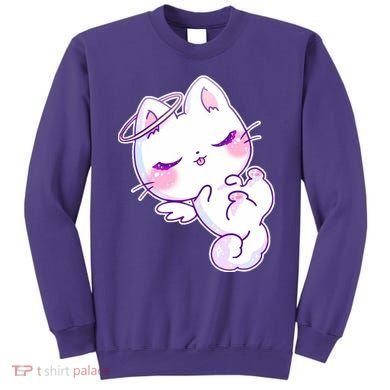 Cute Kitten Angel Sweatshirt
