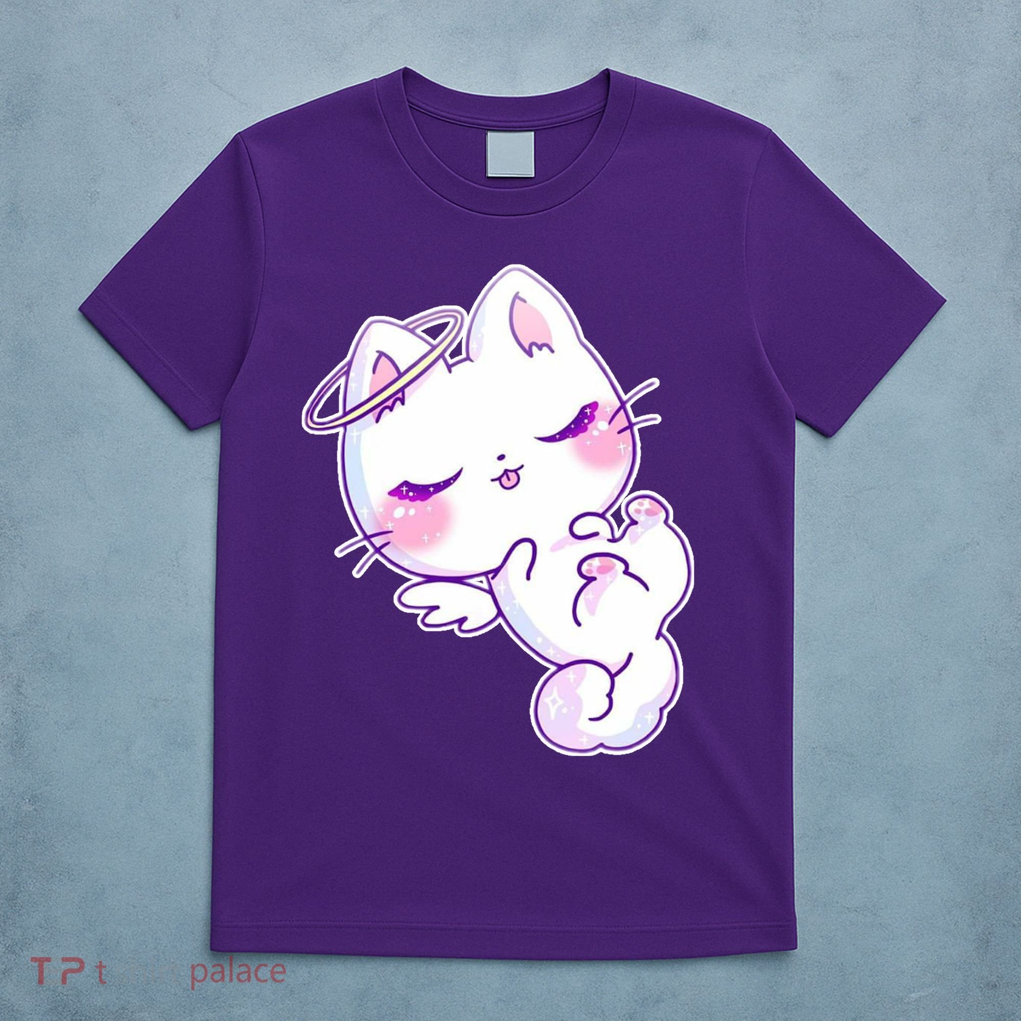 Cute Kitten Angel T-Shirt