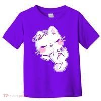Cute Kitten Angel Toddler T-Shirt thumb 0