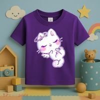 Cute Kitten Angel Toddler T-Shirt thumb 3