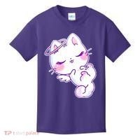 Cute Kitten Angel Kids T-Shirt thumb 0