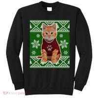Cute Kitten Ugly Christmas Sweatshirt thumb 0
