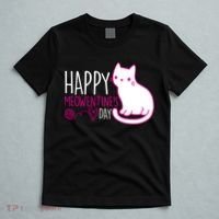 Cute Kitty Cat Valentines Day Meowtines T-Shirt thumb 5