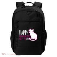 Cute Kitty Cat Valentines Day Meowtines Backpack thumb 0