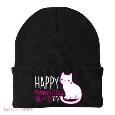 Cute Kitty Cat Valentines Day Meowtines Beanie