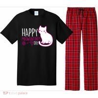 Cute Kitty Cat Valentines Day Meowtines Pajama Set thumb 0