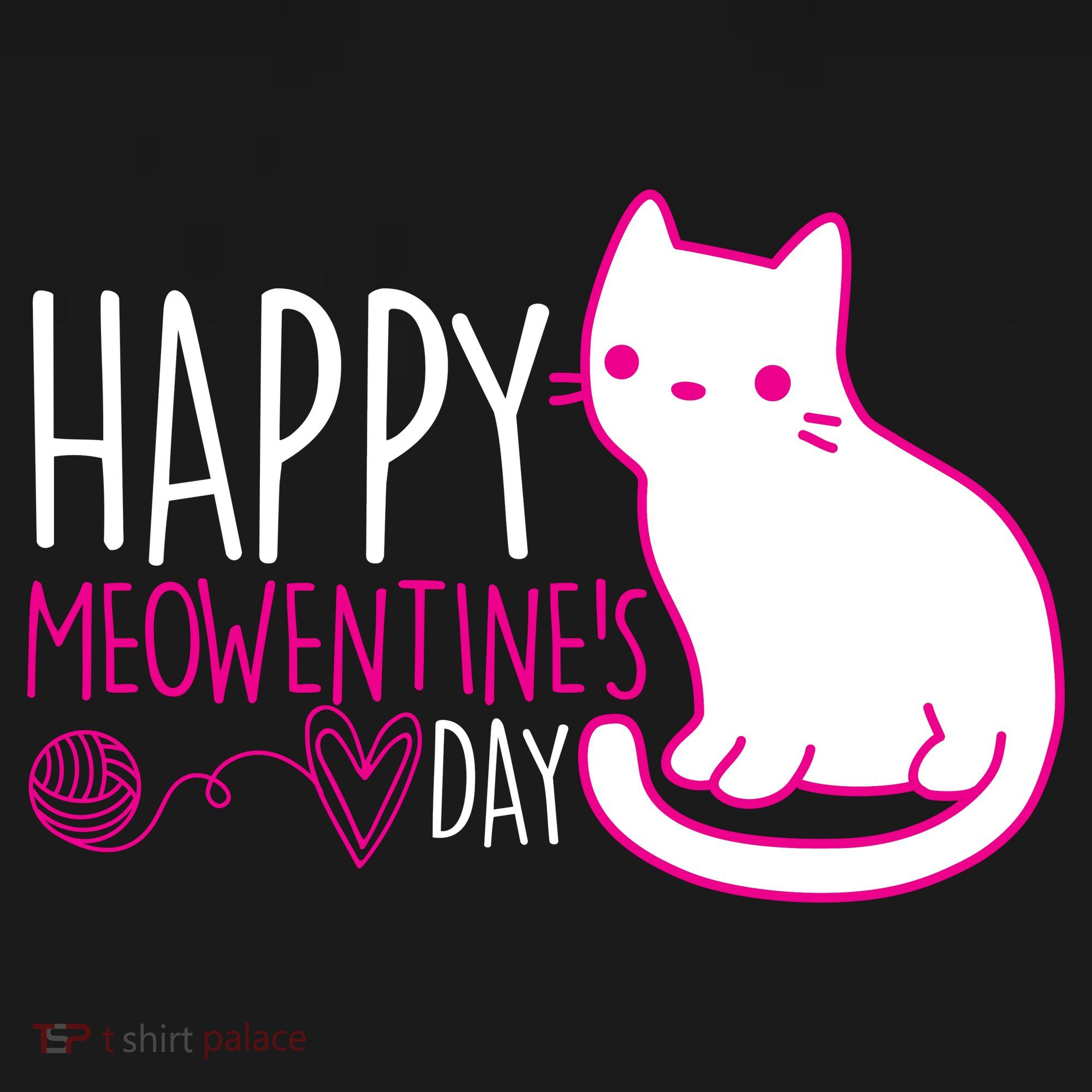Cute Kitty Cat Valentines Day Meowtines Pajama Set