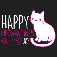 Cute Kitty Cat Valentines Day Meowtines Hat thumb 2