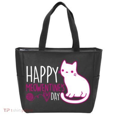 Cute Kitty Cat Valentines Day Meowtines Tote Bag