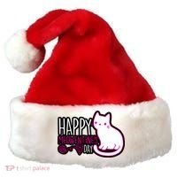 Cute Kitty Cat Valentines Day Meowtines Santa Hat thumb 0
