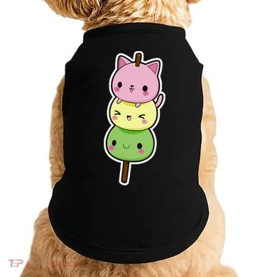 Cute Kitty Dango Ice Cream Cone Doggie Tank