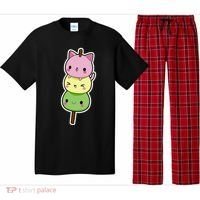 Cute Kitty Dango Ice Cream Cone Pajama Set thumb 0