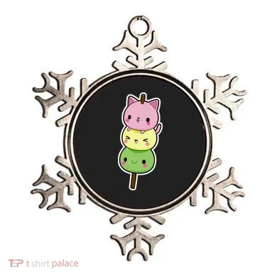 Cute Kitty Dango Ice Cream Cone Ornament