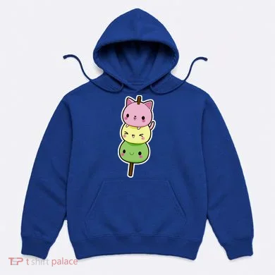 Cute Kitty Dango Ice Cream Cone Hoodie