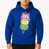 Cute Kitty Dango Ice Cream Cone Hoodie thumb 2