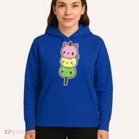 Cute Kitty Dango Ice Cream Cone Hoodie thumb 5