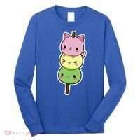 Cute Kitty Dango Ice Cream Cone Long Sleeve Shirt thumb 0