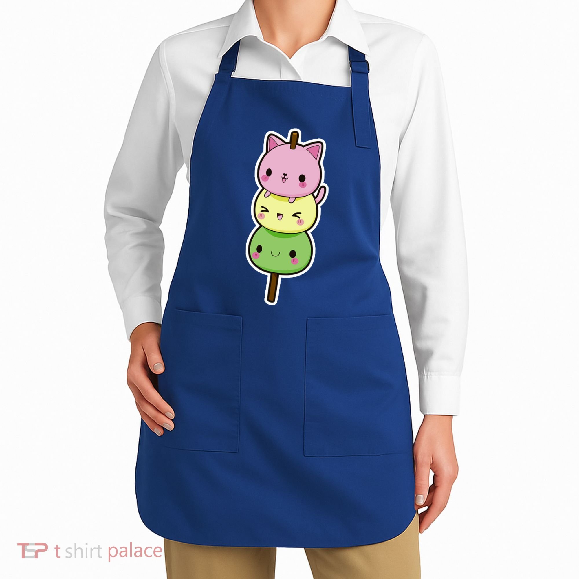 Cute Kitty Dango Ice Cream Cone Apron
