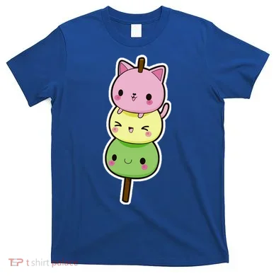 Cute Kitty Dango Ice Cream Cone T-Shirt