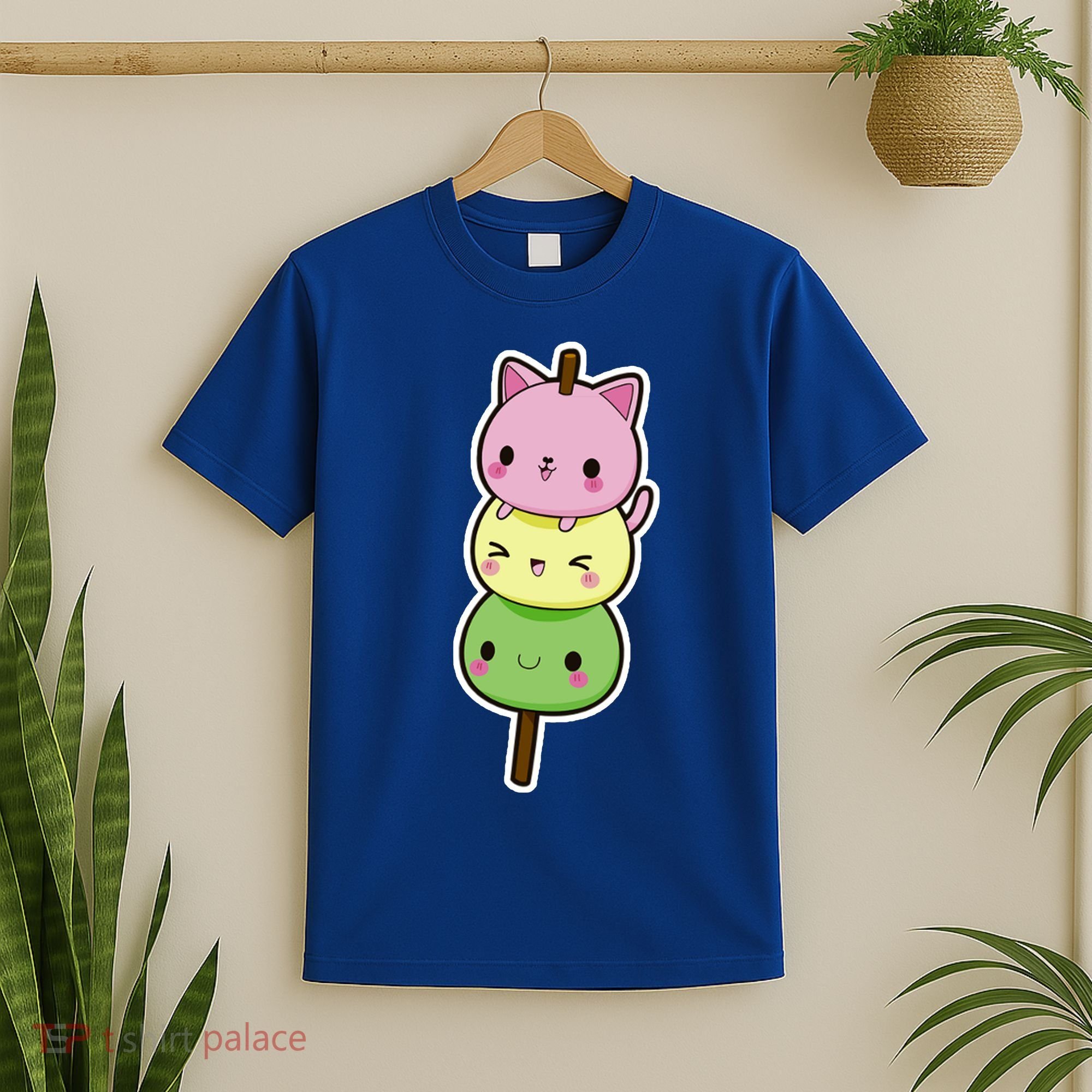 Cute Kitty Dango Ice Cream Cone T-Shirt