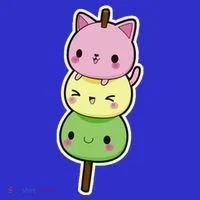 Cute Kitty Dango Ice Cream Cone Polo thumb 2