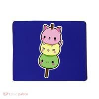 Cute Kitty Dango Ice Cream Cone Mousepad thumb 0