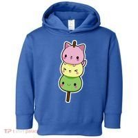 Cute Kitty Dango Ice Cream Cone Toddler Hoodie thumb 0