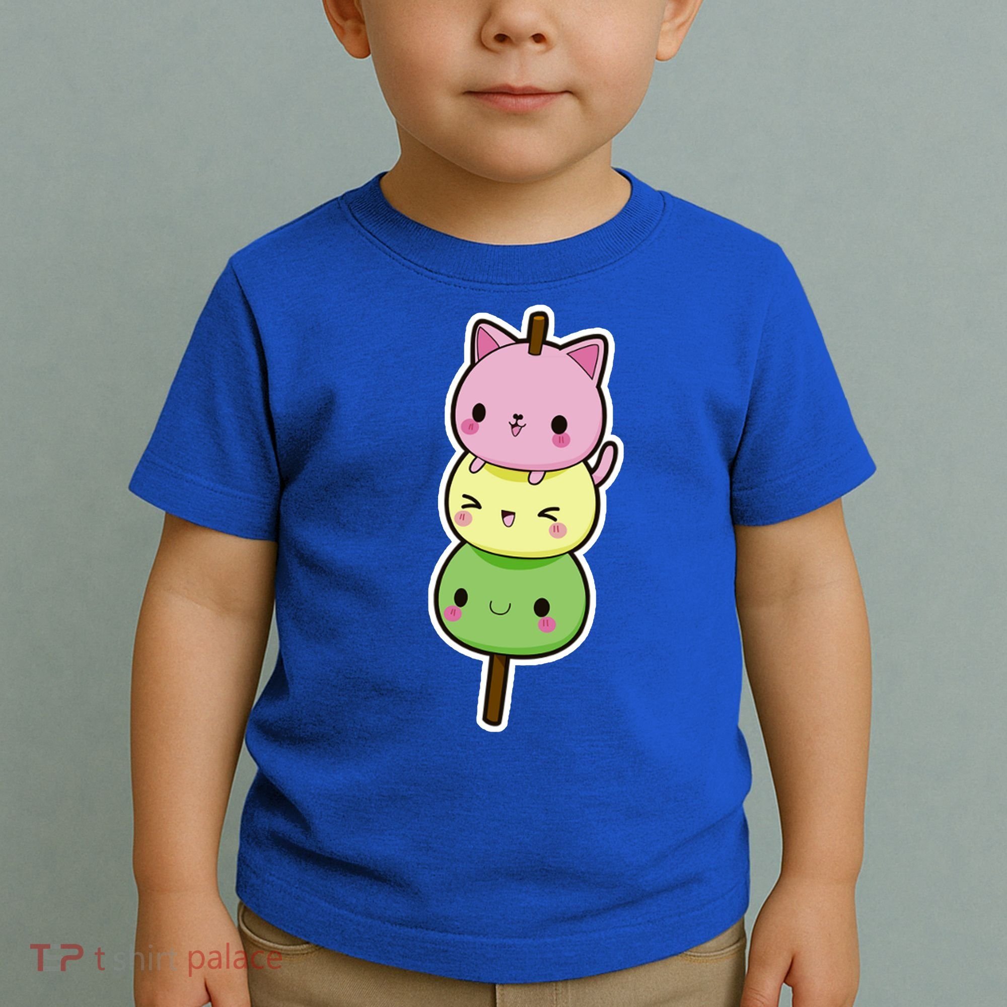 Cute Kitty Dango Ice Cream Cone Toddler T-Shirt