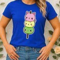 Cute Kitty Dango Ice Cream Cone Women's T-Shirt thumb 2