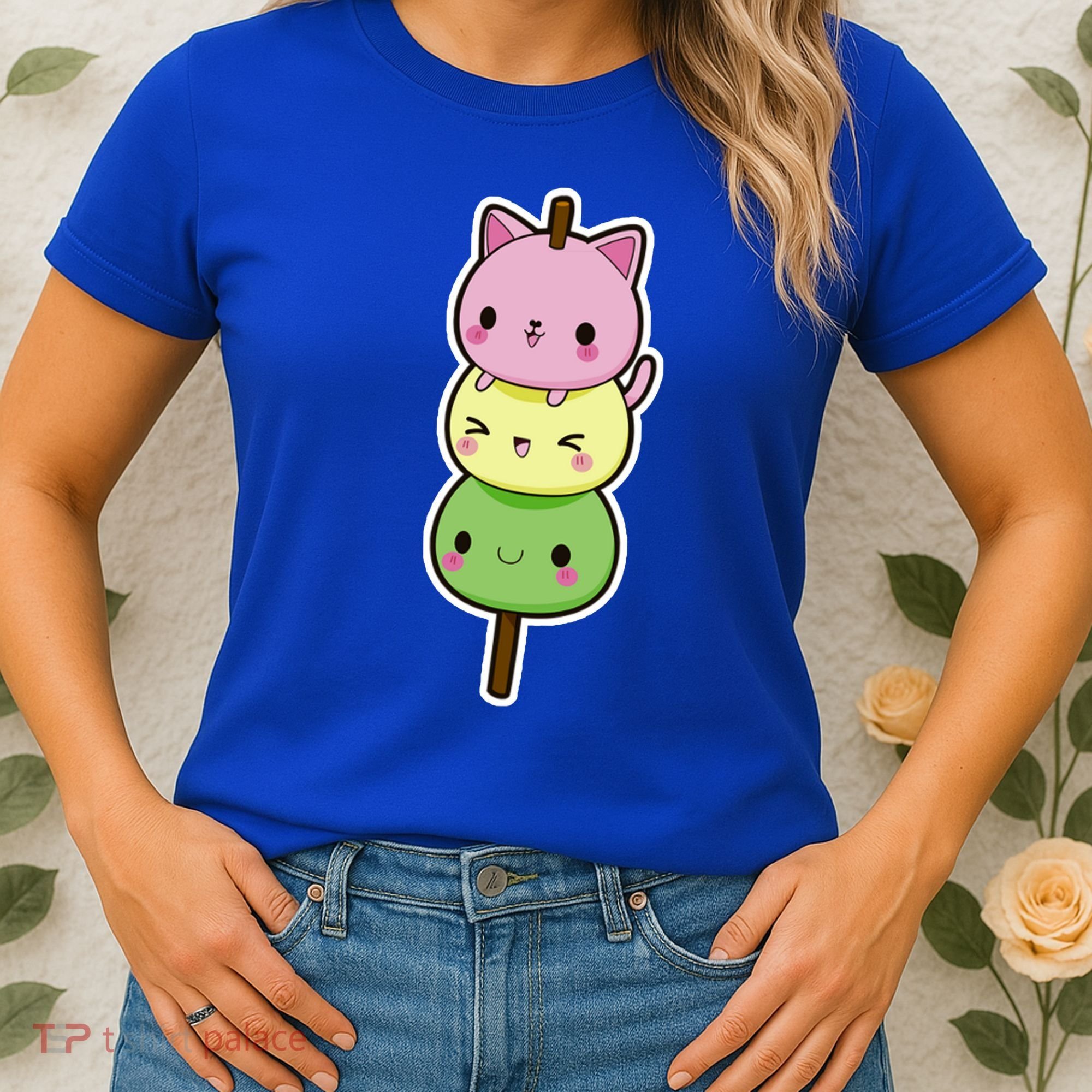 Cute Kitty Dango Ice Cream Cone Women's T-Shirt