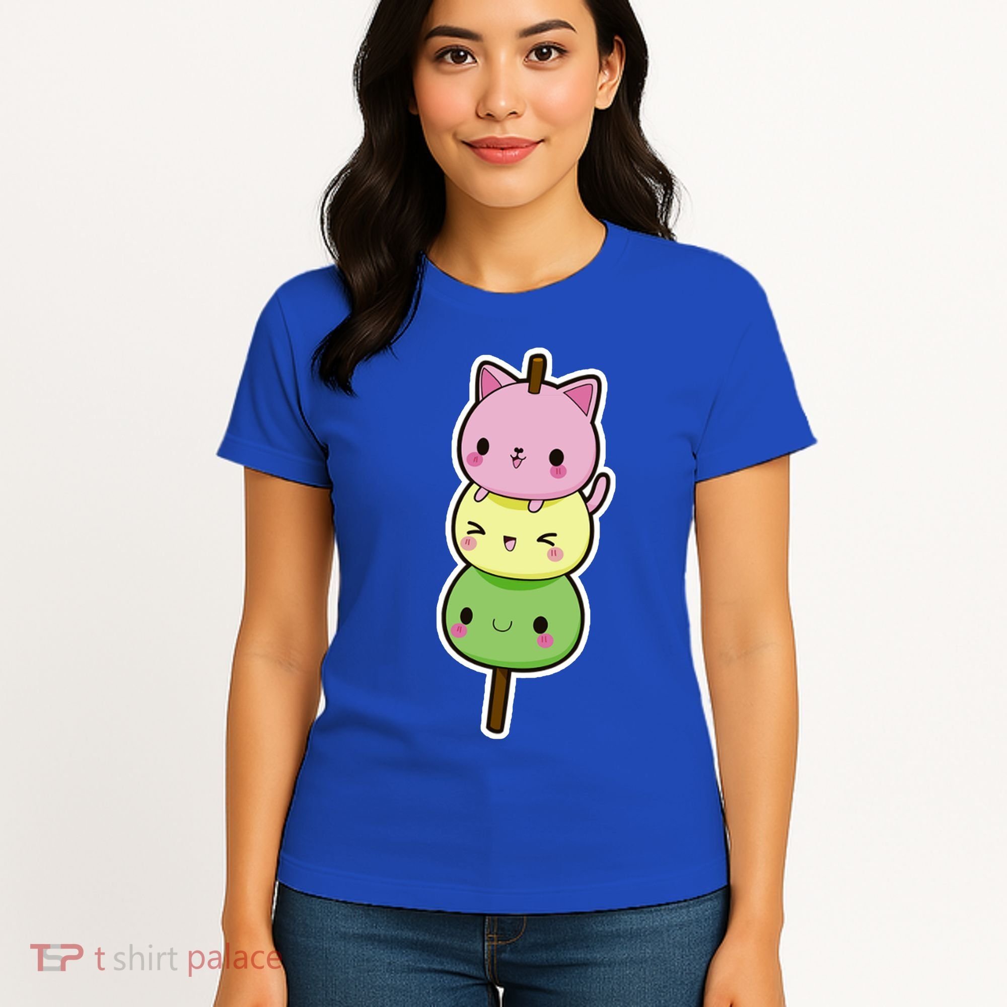 Cute Kitty Dango Ice Cream Cone Women's T-Shirt