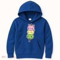Cute Kitty Dango Ice Cream Cone Kids Hoodie thumb 0