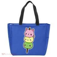 Cute Kitty Dango Ice Cream Cone Tote Bag thumb 0