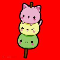 Cute Kitty Dango Ice Cream Cone Santa Hat thumb 1