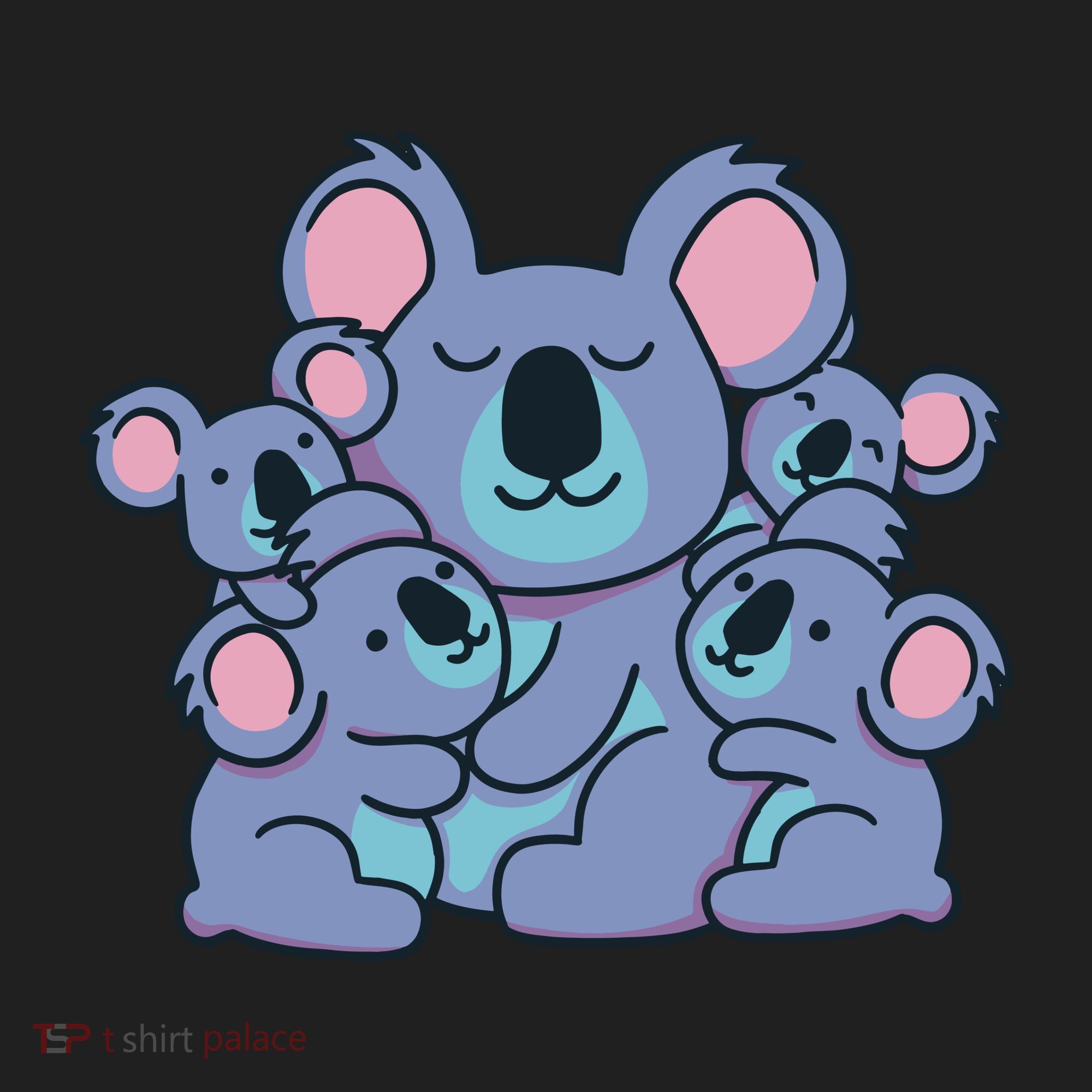 Cute Koala Family Women's Sweatshirt