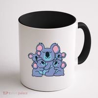 Cute Koala Family Coffee Mug thumb 1