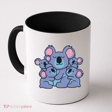 Cute Koala Family Coffee Mug