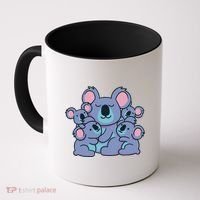 Cute Koala Family Coffee Mug thumb 0