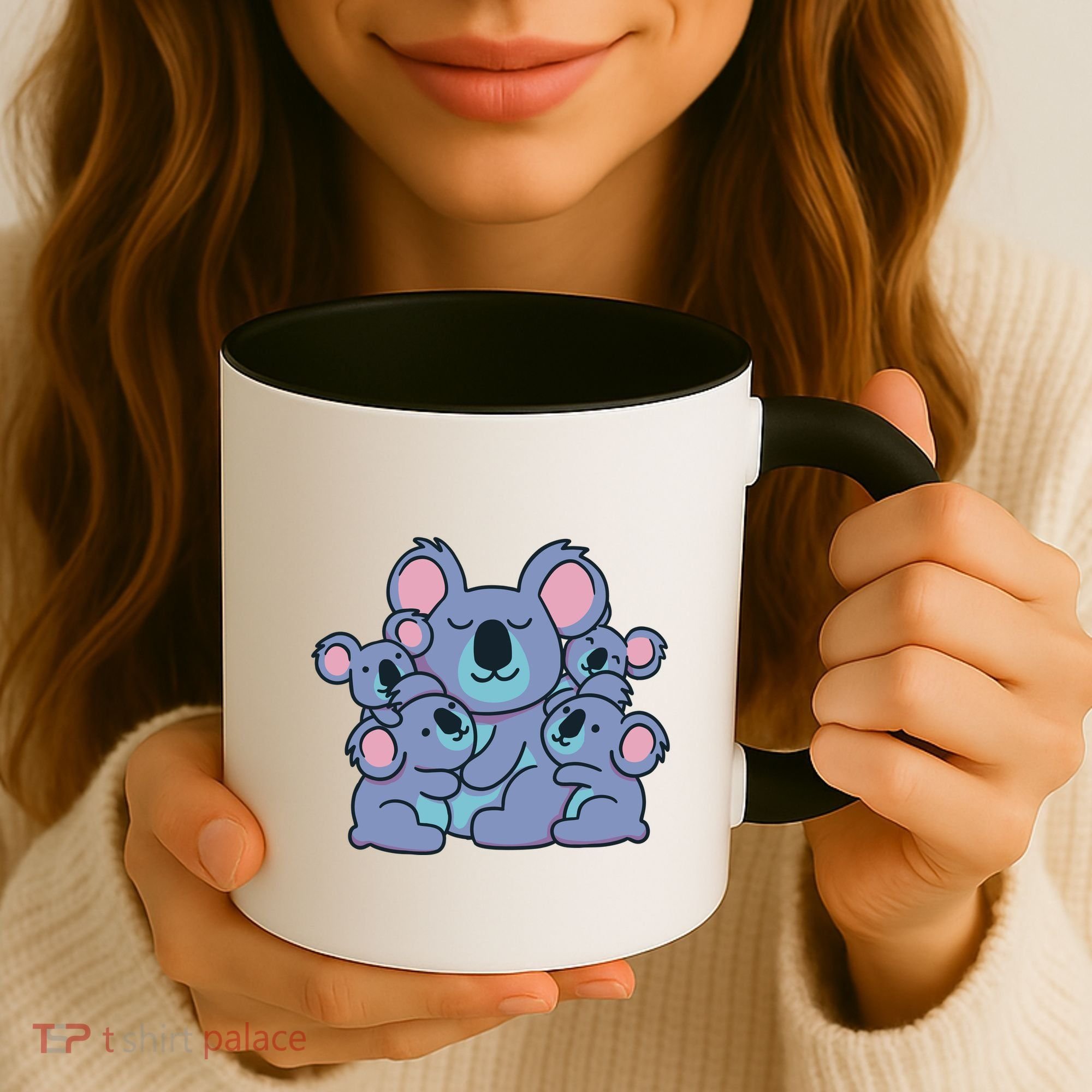 Cute Koala Family Coffee Mug