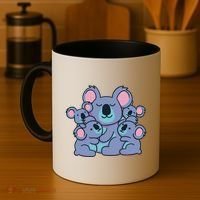 Cute Koala Family Coffee Mug thumb 4