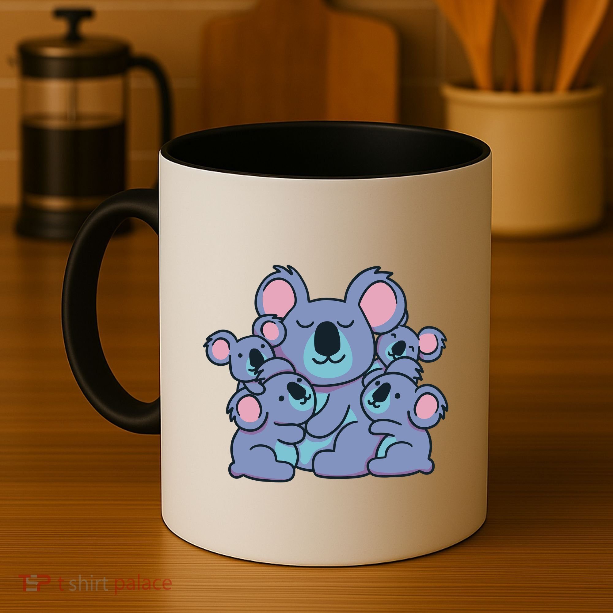 Cute Koala Family Coffee Mug