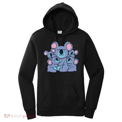 Cute Koala Family Women's Hoodie