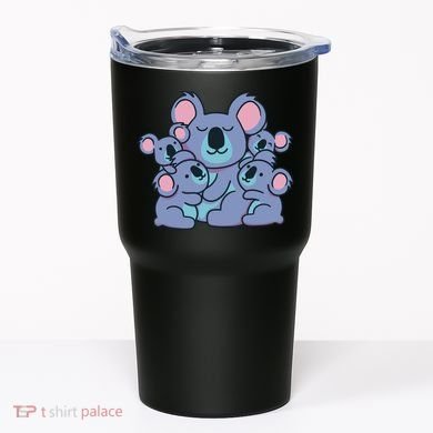 Cute Koala Family Tumbler