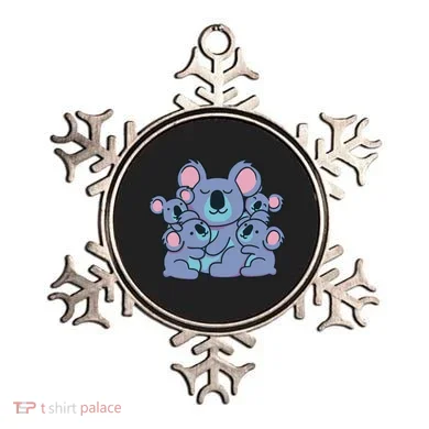 Cute Koala Family Ornament