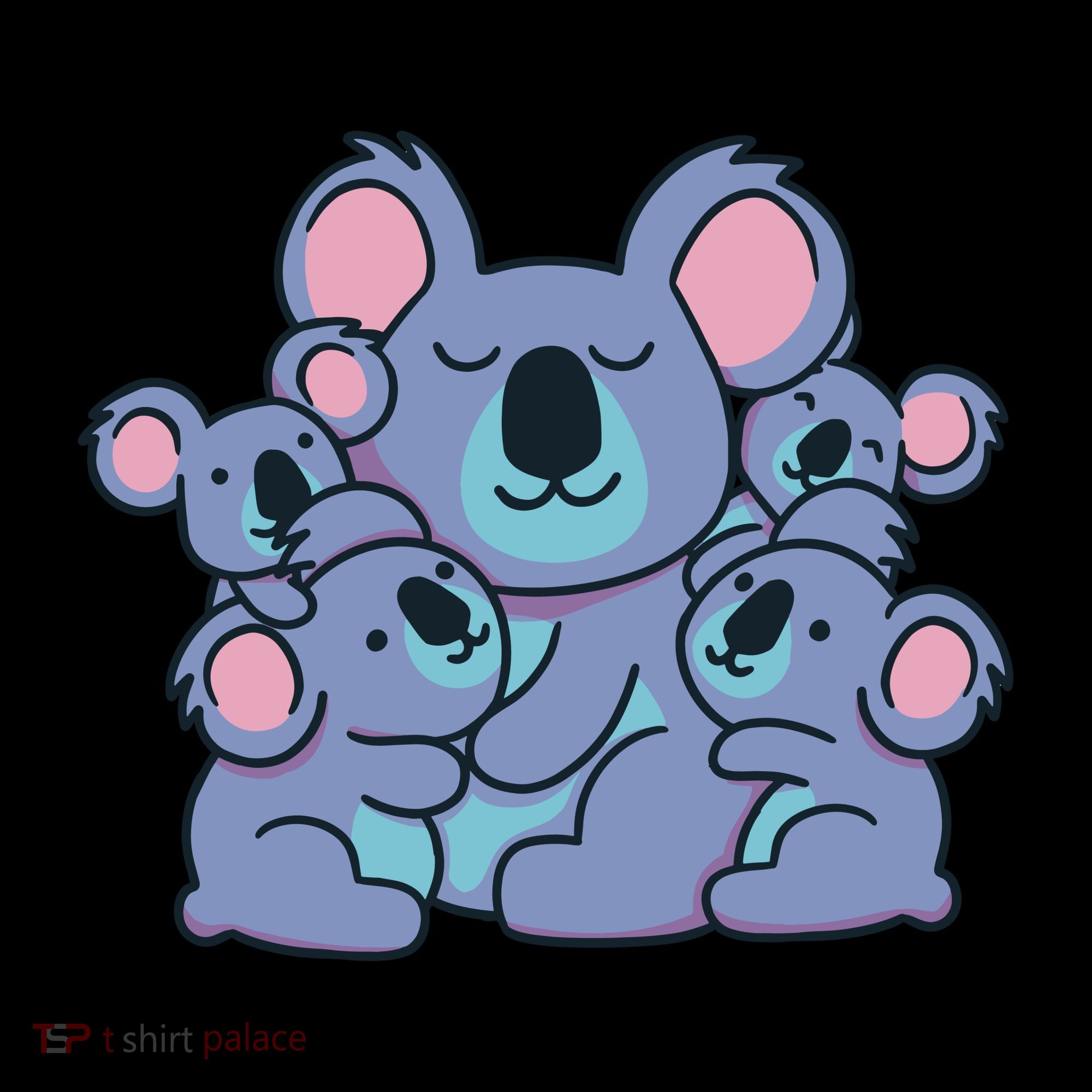 Cute Koala Family Ornament