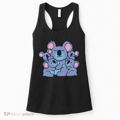 Cute Koala Family Women's Tank Top